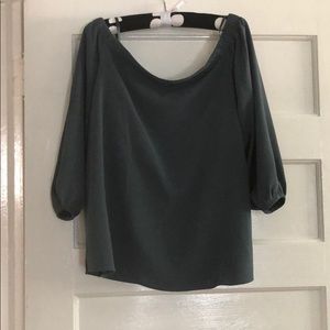 Ann Taylor off the shoulder blouse size M